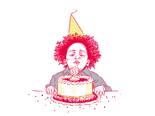 child with birthday cake celebrating 2nd birthday child with birthday cake celebrating 2nd birthday
