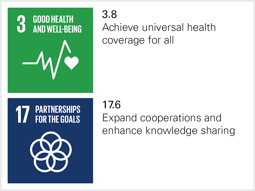Sustainable Development Goals 3 and 17 Sustainable Development Goals 3 and 17
