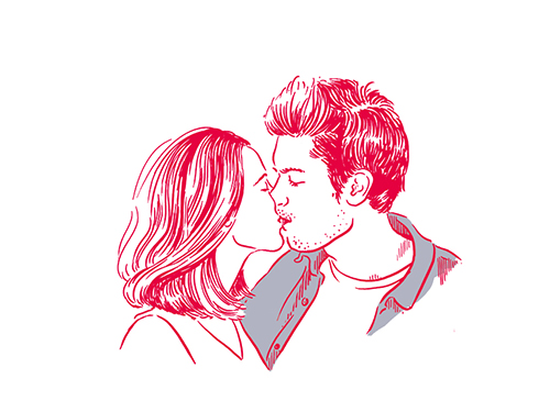 girl and boy kissing girl and boy kissing