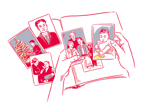 Photo album with memorable pictures Photo album with memorable pictures